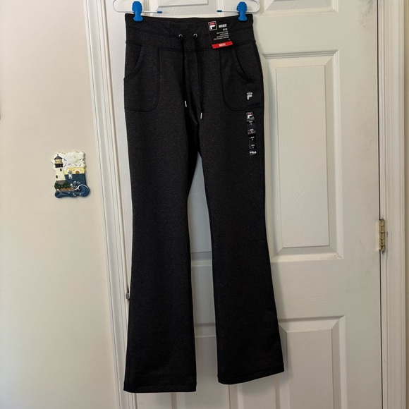 Fila Sport Mid Rise Boot Cut Yoga Pants - Picture 1 of 4